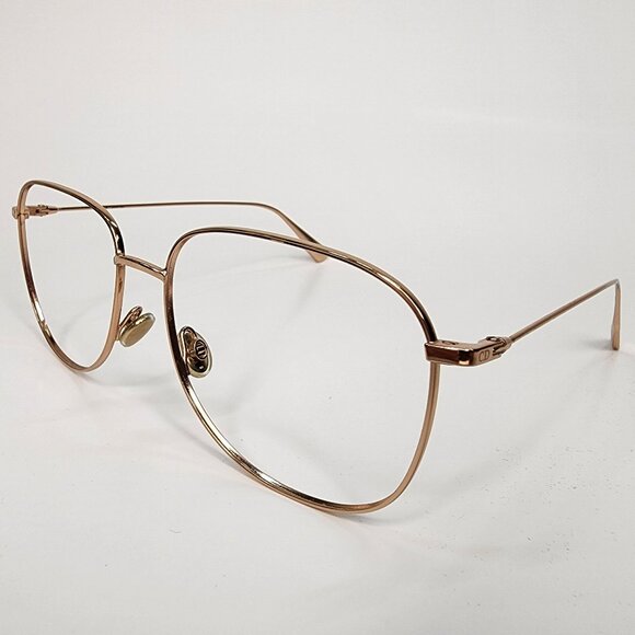 New Christian Dior Eye Glasses Gold Color Frames DDB 145 - Picture 5 of 10